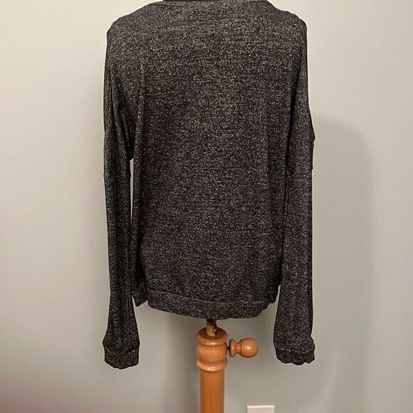 Women’s Soft Open Shoulder Sweatshirt - Picture 3 of 5